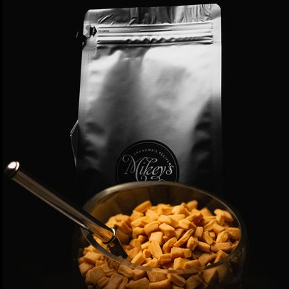 Mikey's Gourmet Chin-Chin product — golden fried Nigerian snack, 2lb bag